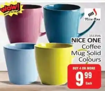 KitKat Cash and Carry Nice One Coffee Mug Solid Colours offer