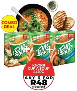 1UP Knorr cup a soup offer