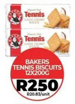 1UP Bakers tennis biscuits offer