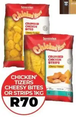 1UP Chicken'tizers cheesy bites or strips offer