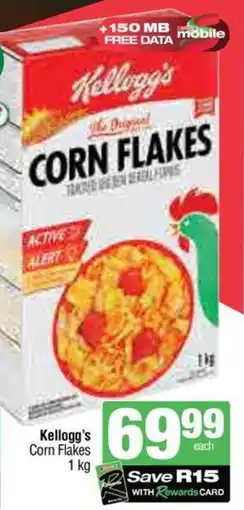 KwikSpar Kellogg's Corn Flakes offer