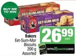 KwikSpar Bakers Eet-Sum-Mor Biscuits Assorted offer
