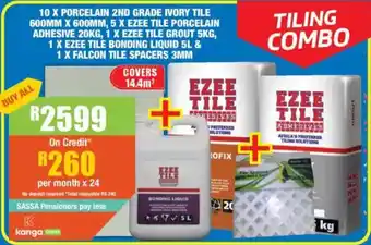 Boxer Build Tiling Combo offer