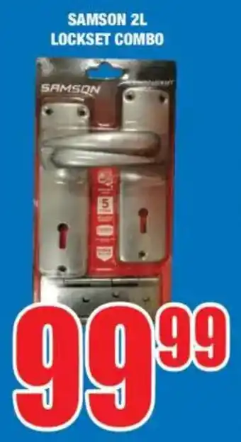 Boxer Build Samson 2l lockset combo offer