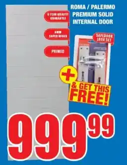 Boxer Build Roma/ palermo premium solid internal door offer