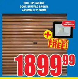 Boxer Build Roll up garage door buffalo brown offer