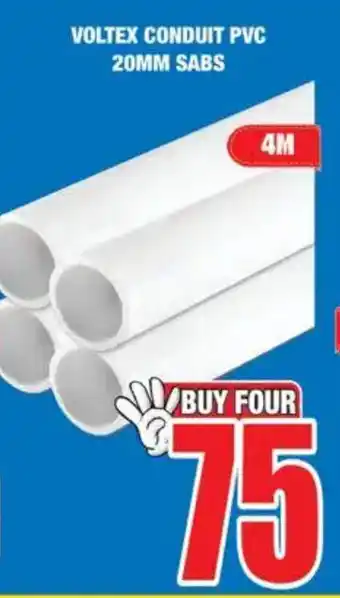 Boxer Build Voltex conduit pvc sabs offer