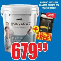 Boxer Build Promac easycoat plaster primer offer