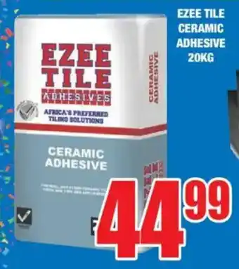 Boxer Build Ezee tile ceramic adhesive offer