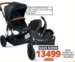Checkers Noola Sprint 4-in-1 Travel System offer