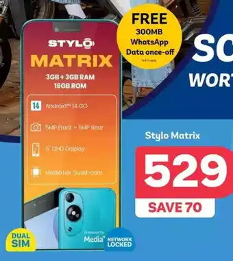 PEP Stylo Matrix offer