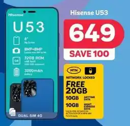 PEP Hisense U53 offer