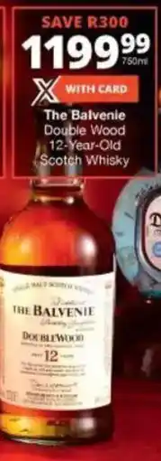 Checkers Liquor Shop The Balvenie Double Wood 12-Year-Old Scotch Whisky offer