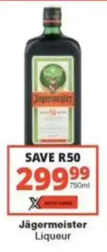 Checkers Liquor Shop Jägermeister Liqueur offer