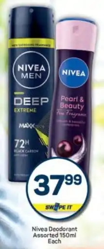 Pick n Pay Nivea Deodorant Assorted offer