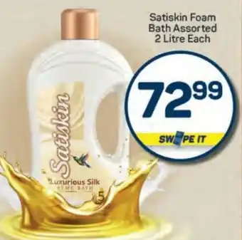 Pick n Pay Satiskin Foam Bath Assorted offer