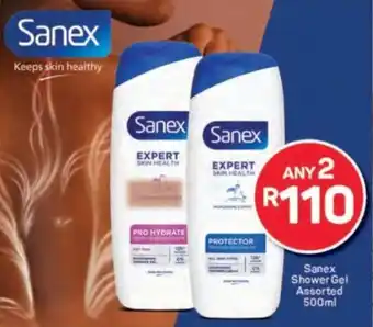 Pick n Pay Sanex Shower Gel Assorted offer