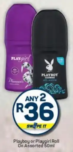 Pick n Pay Playboy or Playgirl Roll On Assorted offer