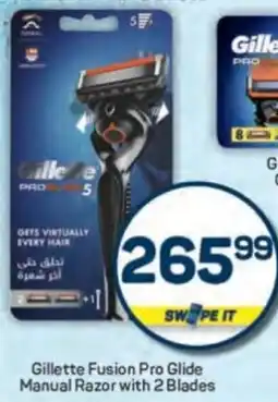 Pick n Pay Gillette Fusion Pro Glide Manual Razor with 2 Blades offer