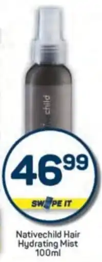 Pick n Pay Nativechild Hair Hydrating Mist offer