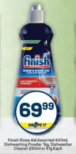 Pick n Pay Finish Rinse Aid Assorted, Dishwashing Powder, Dishwasher Cleaner offer