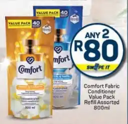 Pick n Pay Comfort Fabric Conditioner Value Pack Refill Assorted offer