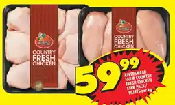 Shoprite RIVERSMEAD FARM COUNTRY FRESH CHICKEN STAR PACK / FILLETS per kg offer