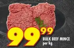 Shoprite BULK BEEF MINCE offer