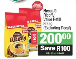 Spar Nescafé Ricoffy Value Refill offer