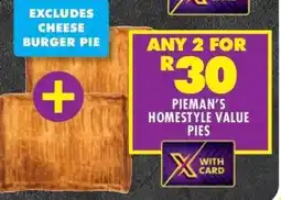 Shoprite PIEMAN'S HOMESTYLE VALUE PIES offer