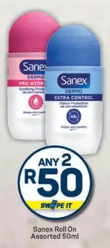 Pick n Pay Sanex Roll On Assorted 50ml offer