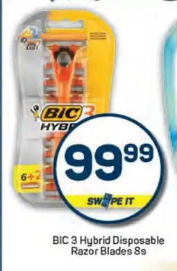 Pick n Pay BIC 3 Hybrid Disposable Razor Blades 8s offer