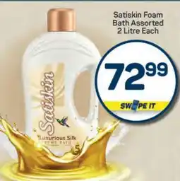 Pick n Pay Satiskin Foam Bath Assorted 2 Litre Each offer