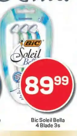Pick n Pay Bic Soleil Bella 4 Blade 3s offer