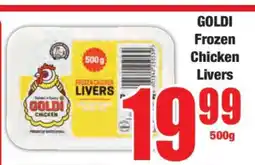 Boxer GOLDI FROZEN CHICKEN LIVERS offer