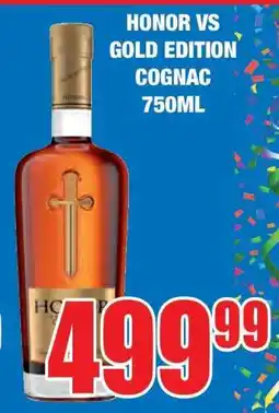 Boxer HONOR VS GOLD EDITION COGNAC 750ML offer