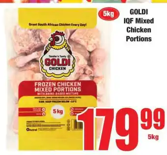 Boxer GOLDI IQF Mixed Chicken Portions offer