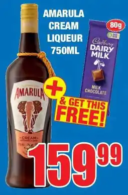 Boxer Amarula Cream Liqueur-750ml offer
