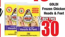 Boxer GOLDI FROZEN CHICKEN HEADS & FEET offer
