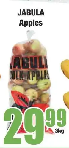 Boxer JABULA Apples offer