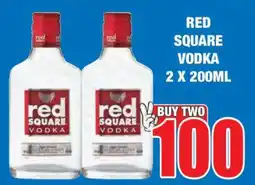 Boxer RED SQUARE VODKA 2 x 200ML offer