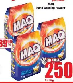 Boxer MAQ Hand Washing Powder offer