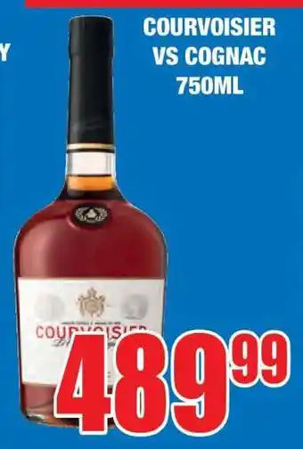 Boxer COURVOISIER VS COGNAC 750ML offer