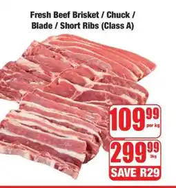 Boxer Fresh Beef Brisket / Chuck / Blade / Short Ribs (Class A) offer