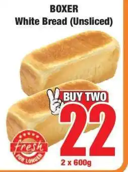Boxer BOXER White Bread (Unsliced) offer