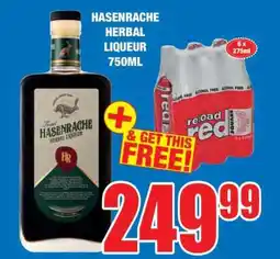 Boxer HASENRACHE HERBAL LIQUEUR 750ML offer