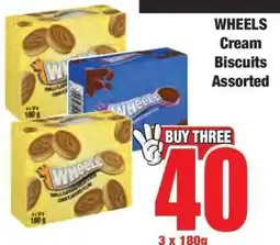Boxer WHEELS Cream Biscuits Assorted offer