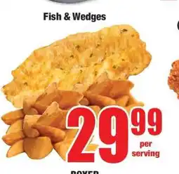 Boxer Fish & Wedges offer