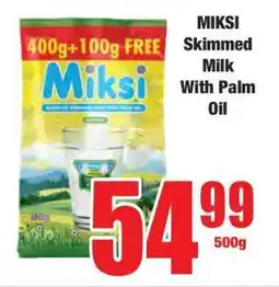 Boxer MIKSI Skimmed Milk With Palm Oil offer