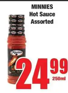 Boxer MINNIES Hot Sauce Assorted offer